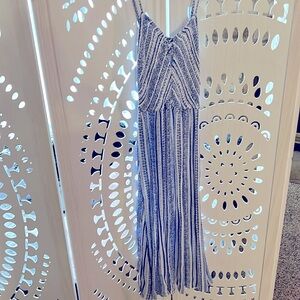 Blue Midi Summer Dress